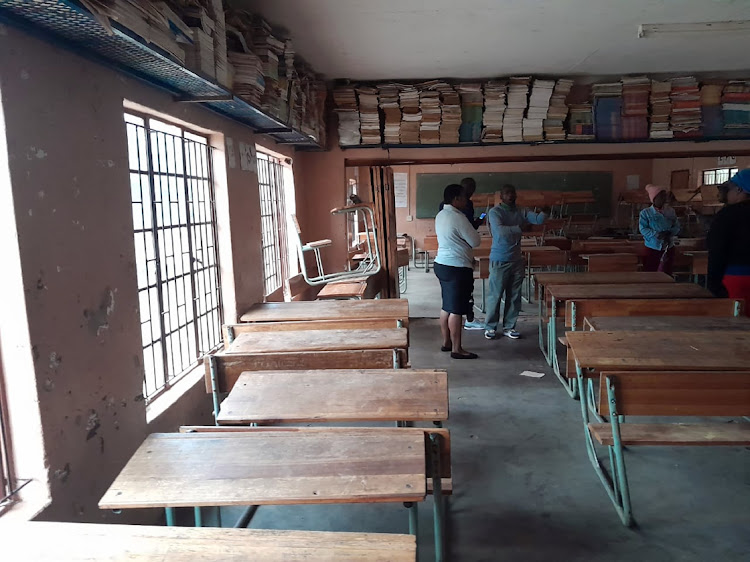 Magubha Primary which was built in 1970 by the community has been its structure deteriorate badly in recent years.