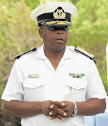 NO COMMENT: Admiral Ralph Ndabambi Picture: ESA ALEXANDER