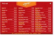 Sudama Bhel menu 1