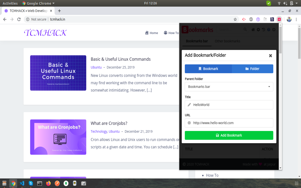 Bookmarks Management Preview image 5