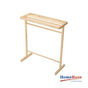 [Mã Lifemc11Sa - 10% Đơn 99K] Homebase Plim Giá/Kệ Phơi Quần Áo Bằng Gỗ Thái Lan 69 X 26 X 79 Cm