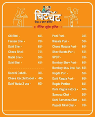 Chitchat Bhel & Chat Corner menu 1