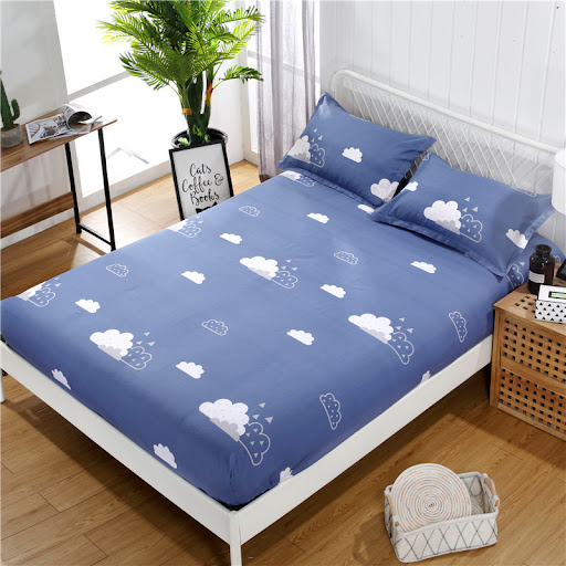 Title 4, Double single non-slip sheet for secure and com...