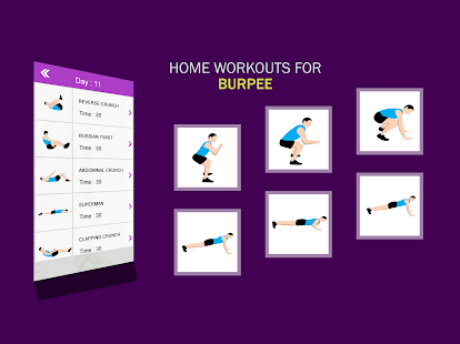 Home Workouts : GYM Body building Screenshot