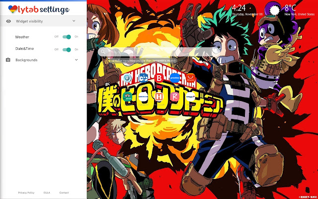 My Hero Academia Wallpapers New Tab