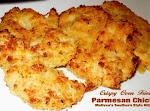 Crispy Oven Fried Parmesan Chicken Cutlets was pinched from <a href="http://www.melissassouthernstylekitchen.com/2011/08/crispy-oven-chicken-parmesan.html" target="_blank">www.melissassouthernstylekitchen.com.</a>