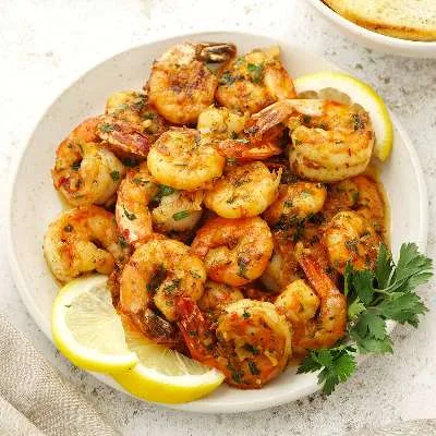 Butter Garlic Jumbo Prawns Dry