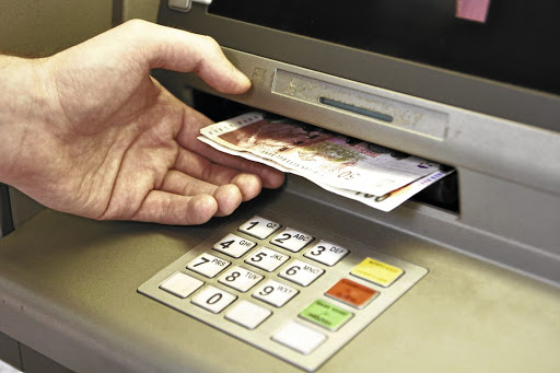 The ATM was reported damaged. File photo.