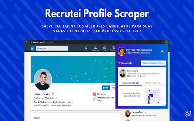 Recrutei Extension chrome extension