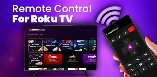 TV remote control for Roku