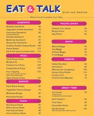 Eat & Talk Cafe menu 4