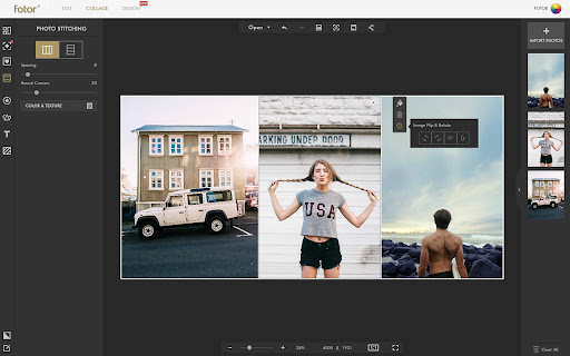 Fotor's Collage Maker