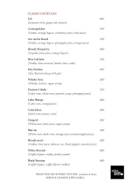 Golden Ace Bar & Grill menu 6