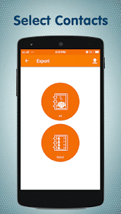 پشتیبان گیری و بازیابی مخاطبین Pro Cracked APK 3