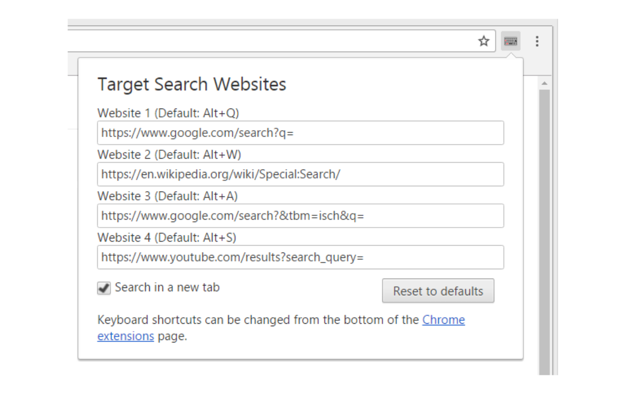 Hotkeys for Search Preview image 4