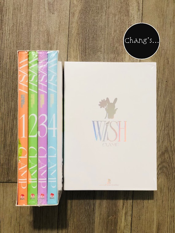 Boxset Wish - Clamp (Trọn Bộ 4 Tập Nguyên Seal)