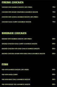 Smokey Tribe Restaurant menu 3