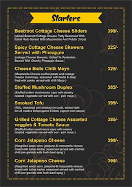 The Golden Age Cafe menu 5