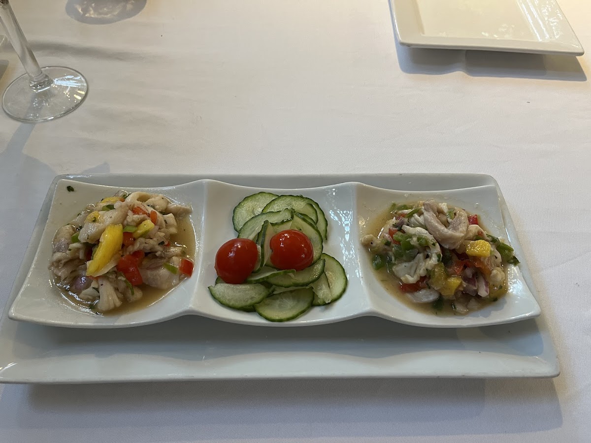 Red snapper ceviche