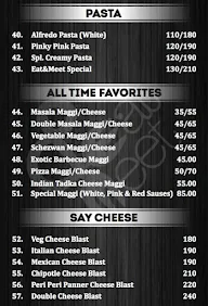 The Eat & Meet menu 4