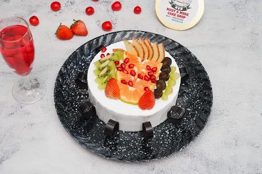 Fresh Fruit Cake [Serves 5]