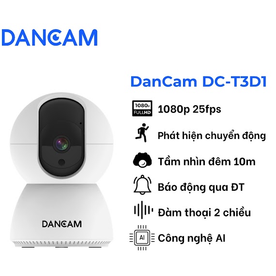 Camera An Ninh Ip Wifi Dancam D1 Full Hd 1080