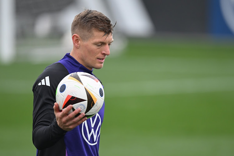 Toni Kroos of Germany in action during a training session at DFB-Campus on March 19 2024 in Frankfurt am Main, Germany. Picture: CHRISTIAN KASPAR-BARTKE/GETTY IMAGES