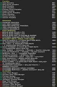 Mama's' Chicken menu 2