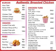 Authentic Broasted Chicken menu 1