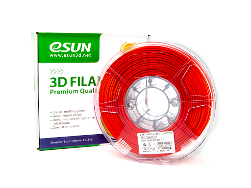 eSUN Red PLA+ Filament - 1.75mm (1kg)