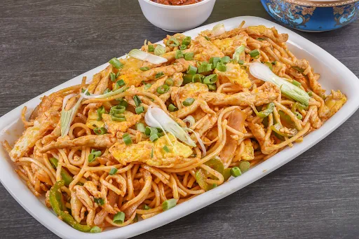 Chicken Schezwan Hakka Noodles