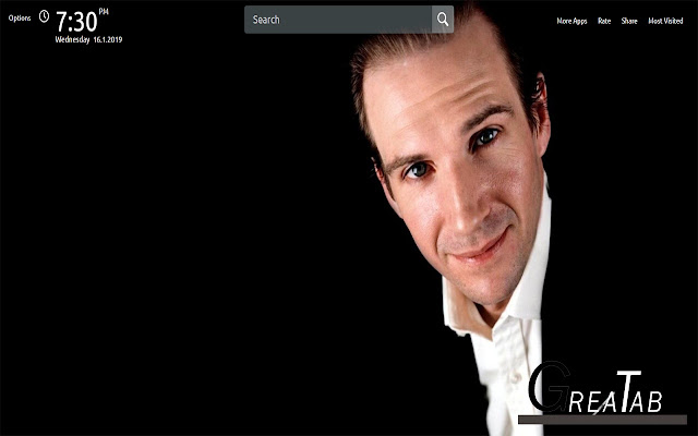 Ralph Fiennes Wallpapers Theme |GreaTab