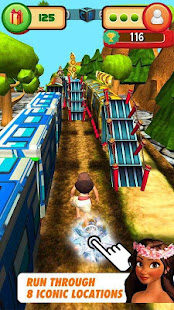 Subway Princess Moana Run 1.0 APK + Mod (Unlimited money) for Android