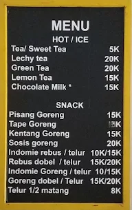 Kedai Kopi Siamang Coffee menu 1