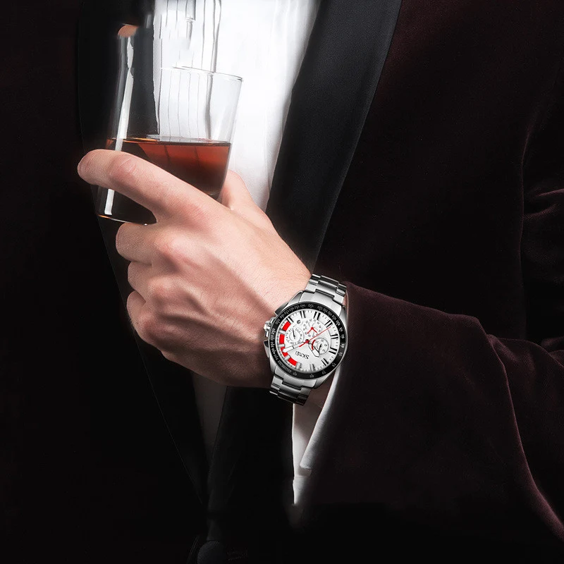 Montre Homme Mode Sport Automatique Mécanique Quartz