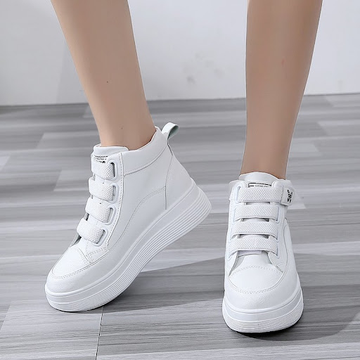 Title 3, Casual Velcro Platform Boots for women, offerin...