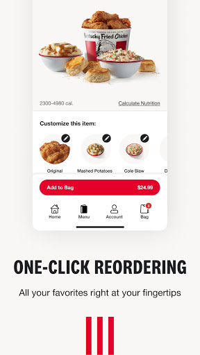 Screenshot KFC US - Ordering App