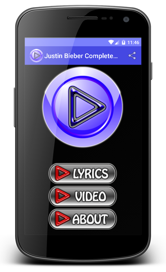 Justin Bieber Songs Lyrics Screen 3