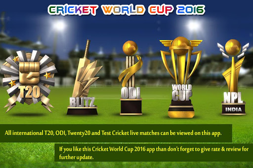 Cricket World Cup 2016