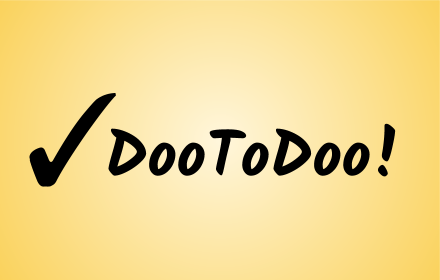 DooToDoo - A New Tab To-Do List with Robots Preview image 0