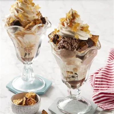 Kit-Kat And Gems Sundae