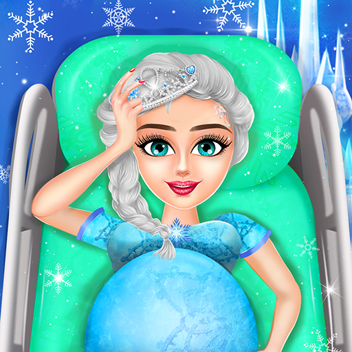 Ice Princess Pregnant Mom and Baby Care Games