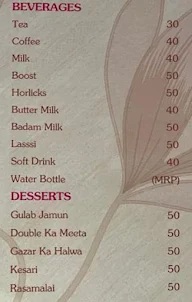 Chutneys menu 1