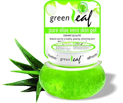 BRIHANS Green Leaf Pure Aloe Vera Skin Gel - 125 gm