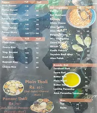 Fauji Dhaba menu 2