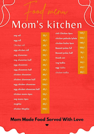 Mom's Kitchen menu 1