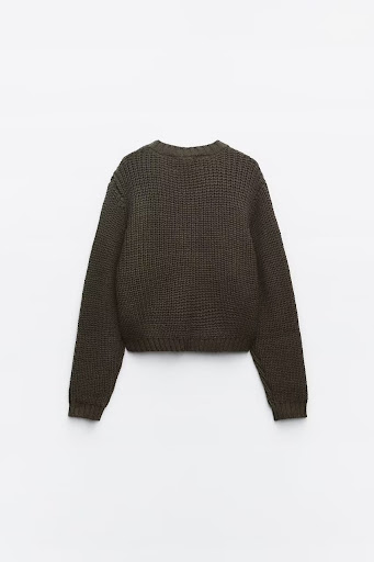 Title 7, Womens Thick Thread Sweater Cardigan Loose Rou...