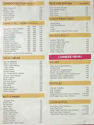 Sandoz menu 2