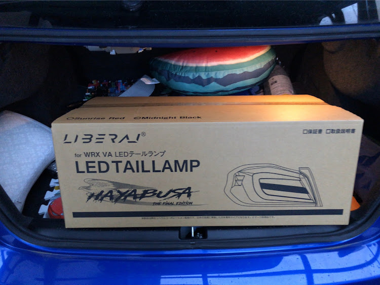 WRX S4のコロナウイルスに負けるな・DIY・テールランプ交換・リベラル・HAYABUSAに関するカスタム事例の投稿画像1枚目