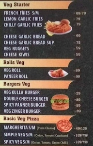 Madras Pizza menu 1